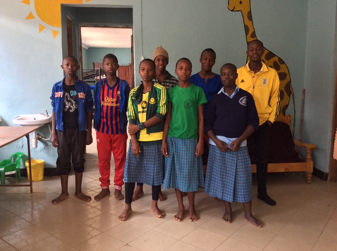 Living with his Good Hope family and friends