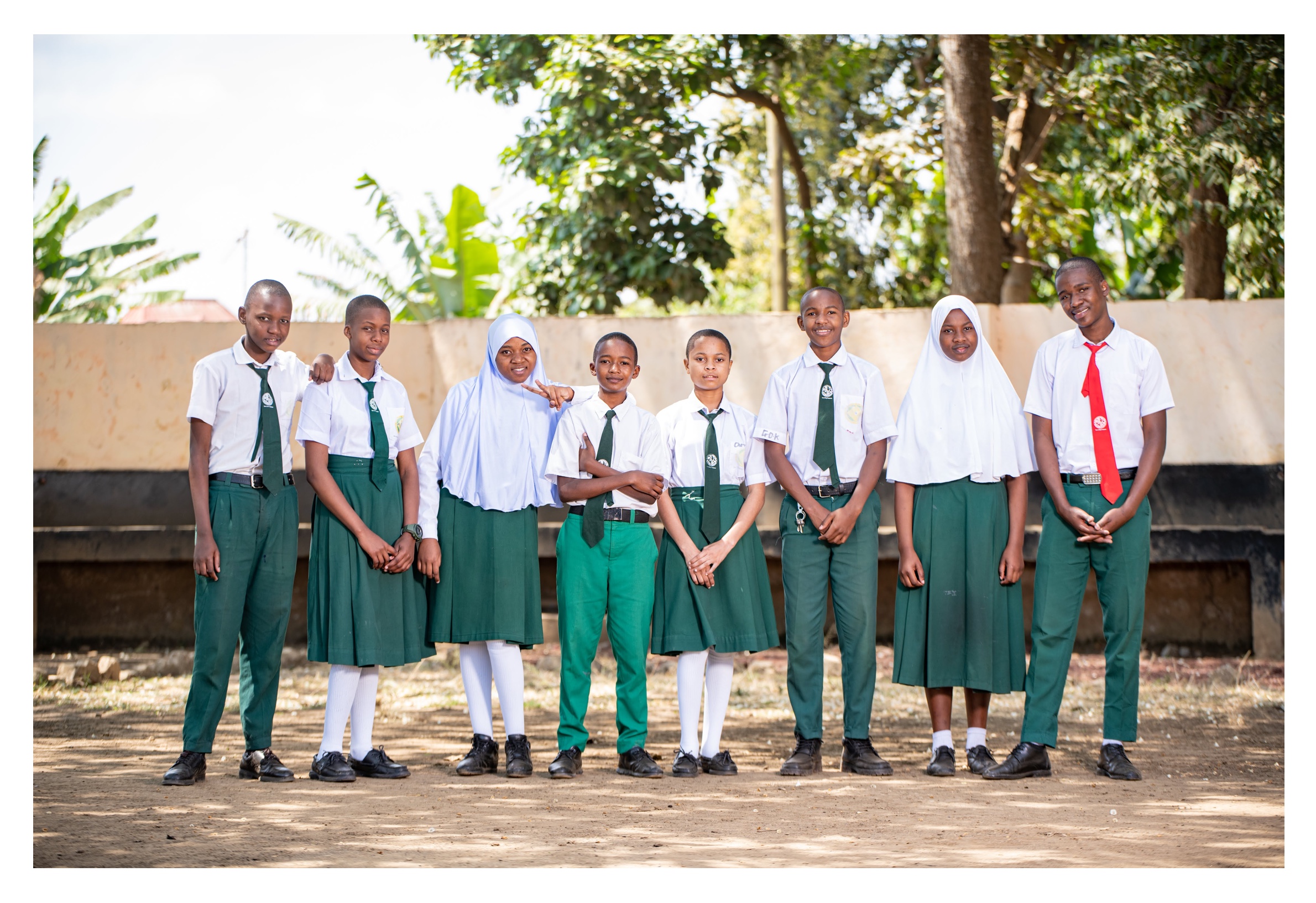 Left to Right: Ahmed, Salha, Luciana, Godbless, Salha, Ahmed, Naima, Careen, Abdullah, Gifty, Rachel 2023